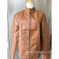 Custom women's leather jacket